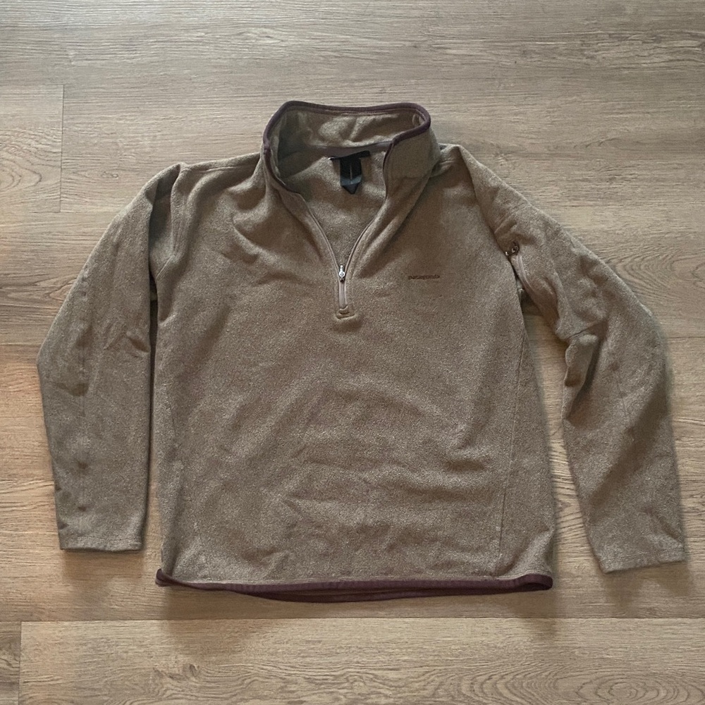 Women’s Patagonia Half-Zip Fleece Pullover - Brown